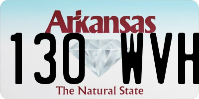 AR license plate 130WVH