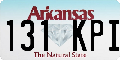 AR license plate 131KPI