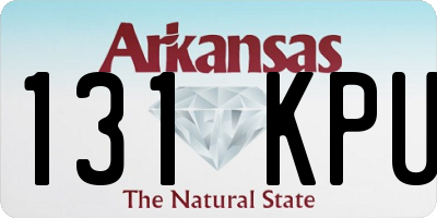 AR license plate 131KPU