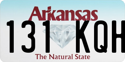 AR license plate 131KQH