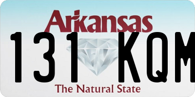 AR license plate 131KQM