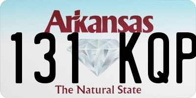 AR license plate 131KQP