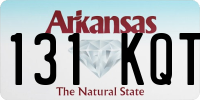 AR license plate 131KQT
