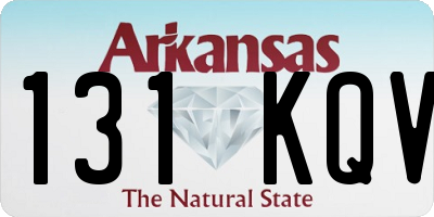 AR license plate 131KQV