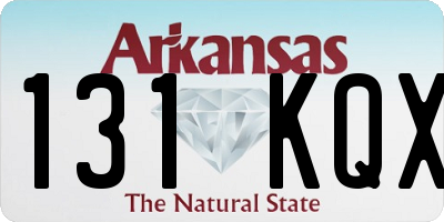 AR license plate 131KQX