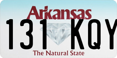 AR license plate 131KQY