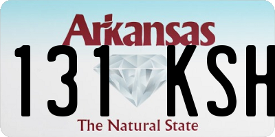 AR license plate 131KSH