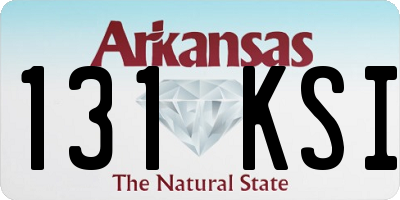 AR license plate 131KSI