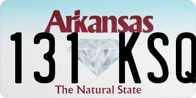 AR license plate 131KSQ