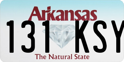 AR license plate 131KSY