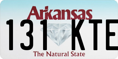 AR license plate 131KTE