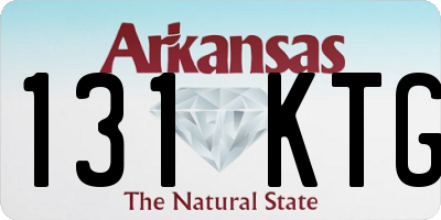 AR license plate 131KTG