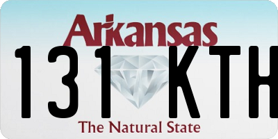 AR license plate 131KTH