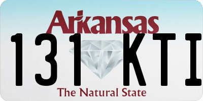 AR license plate 131KTI