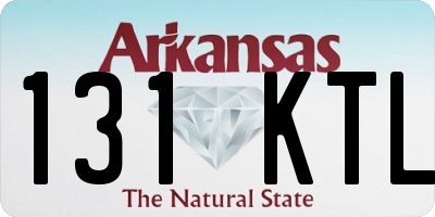 AR license plate 131KTL