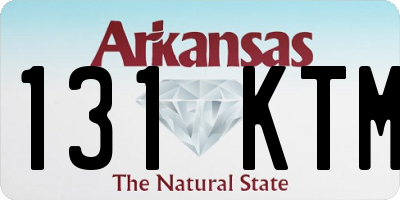 AR license plate 131KTM