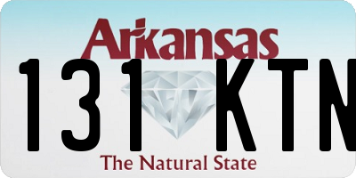 AR license plate 131KTN