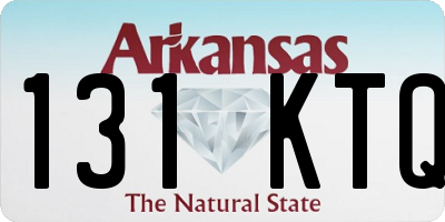 AR license plate 131KTQ