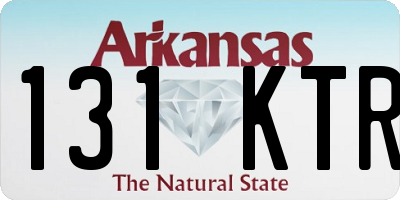 AR license plate 131KTR