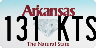 AR license plate 131KTS