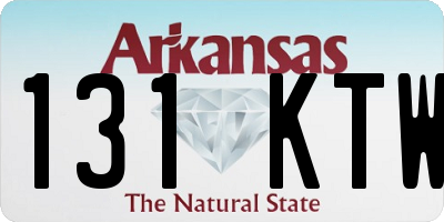 AR license plate 131KTW