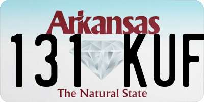AR license plate 131KUF