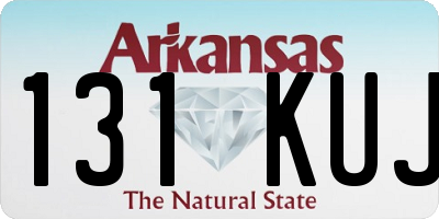 AR license plate 131KUJ