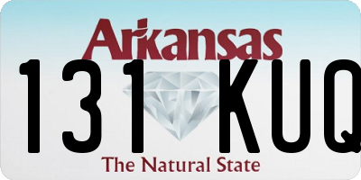 AR license plate 131KUQ