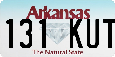 AR license plate 131KUT
