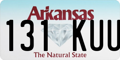 AR license plate 131KUU