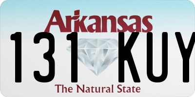 AR license plate 131KUY