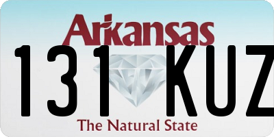 AR license plate 131KUZ