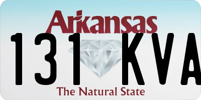 AR license plate 131KVA