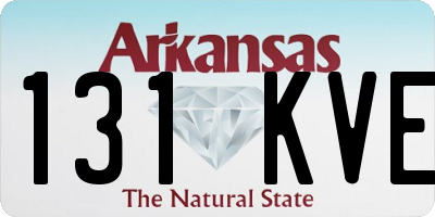 AR license plate 131KVE