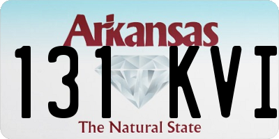 AR license plate 131KVI