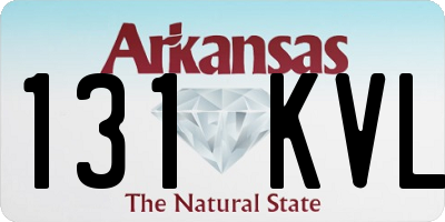 AR license plate 131KVL