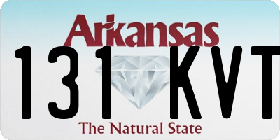 AR license plate 131KVT