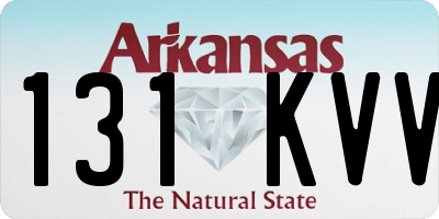 AR license plate 131KVV