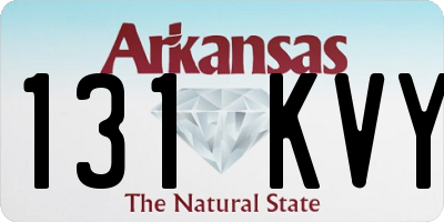 AR license plate 131KVY