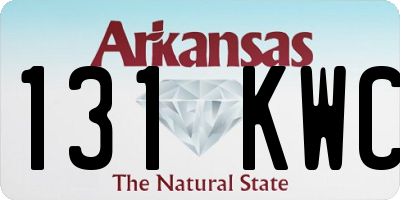 AR license plate 131KWC