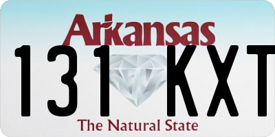 AR license plate 131KXT