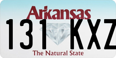 AR license plate 131KXZ