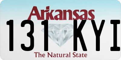 AR license plate 131KYI