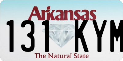 AR license plate 131KYM
