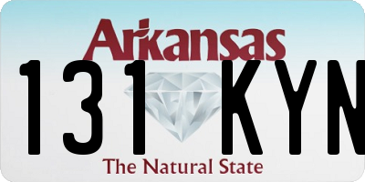 AR license plate 131KYN