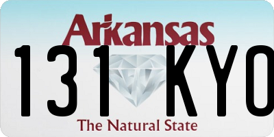 AR license plate 131KYO