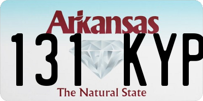 AR license plate 131KYP