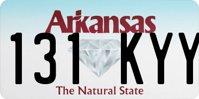 AR license plate 131KYY
