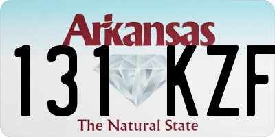 AR license plate 131KZF