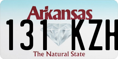 AR license plate 131KZH